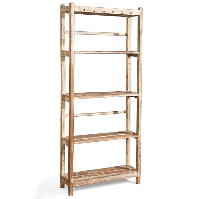 Tall Vintage Indian Shelves, 1950s For Sale - Image 3 of 5