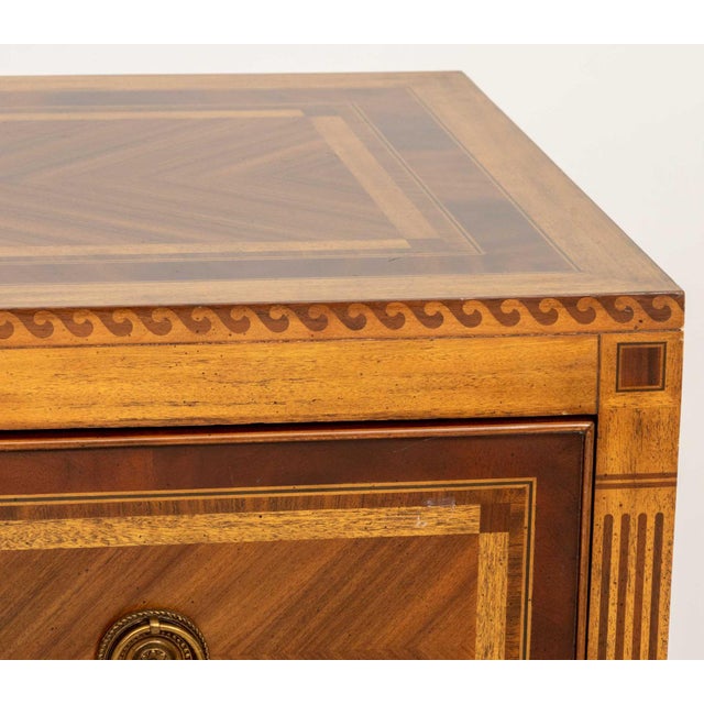 Maitland-Smith Neoclassical Style Marquetry Buffet For Sale In New York - Image 6 of 11