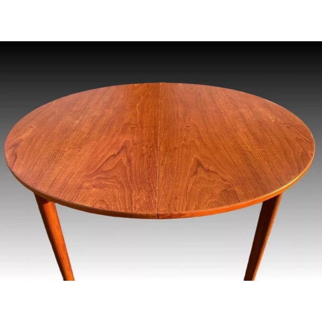 Mid-Century Modern Danish Extendable Dining Table by W. J. Clausen for Brande Mobelfabrik For Sale - Image 3 of 18