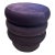 Houtique Purple Pompa Pouf For Sale