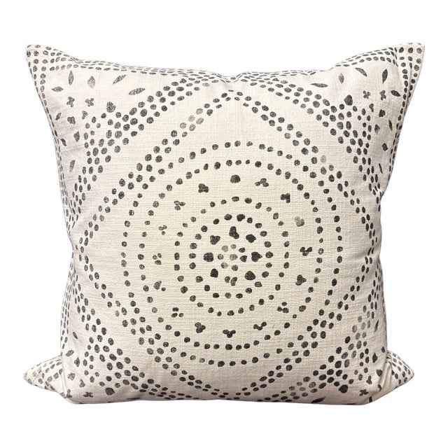 Serena & Lily Camille Diamond Medallion Pillow For Sale