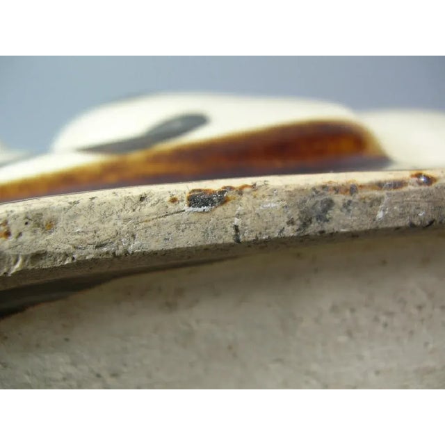 Antique Chinese Cizhou-Ware Ceramic 'Cat' Pillow For Sale - Image 10 of 11