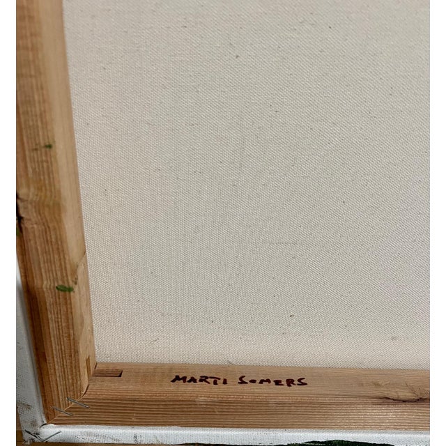 Marti Somers Surrealist dream imagery with fish 24 X 24 inches A California artist, Somers received her BFA at the...