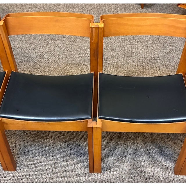 Ten Vintage Interlocking "Jigsaw" Chairs by Clive Bacon for Design Furnishings Limited, England c.1963 For Sale - Image 10 of 16