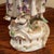 Antique Meissen Porcelain Figurine, Standing Woman With Basket & Dog For Sale - Image 12 of 15
