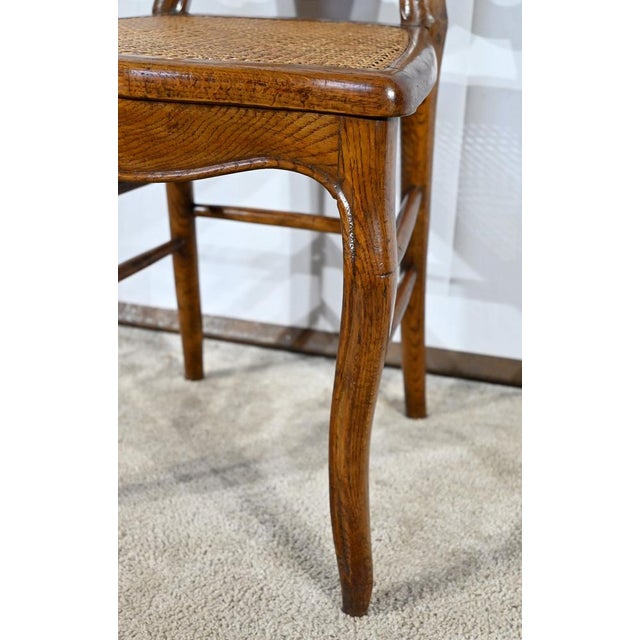 Mid-19th Century Louis Philippe Oak Chairs For Sale - Image 14 of 18