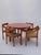 Cassina Red Carimate Dining Table by Vico Magistretti for Cassina, 1960s For Sale - Image 4 of 5