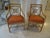 A great pair of probably the most popular chairs in Mcguires line. These have great color and the ring on the back is...