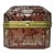 Antique Etched Bohemian Glass Box For Sale
