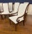Traditional Set of 8 Leighton Hall Mahogany Regency Style Upholstered Dining Chairs For Sale - Image 3 of 12
