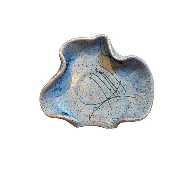 A one-of-a-kind Italian ceramic dish by renowned ceramic artist Ciro Fornaro (1938–2018), sourced directly from...