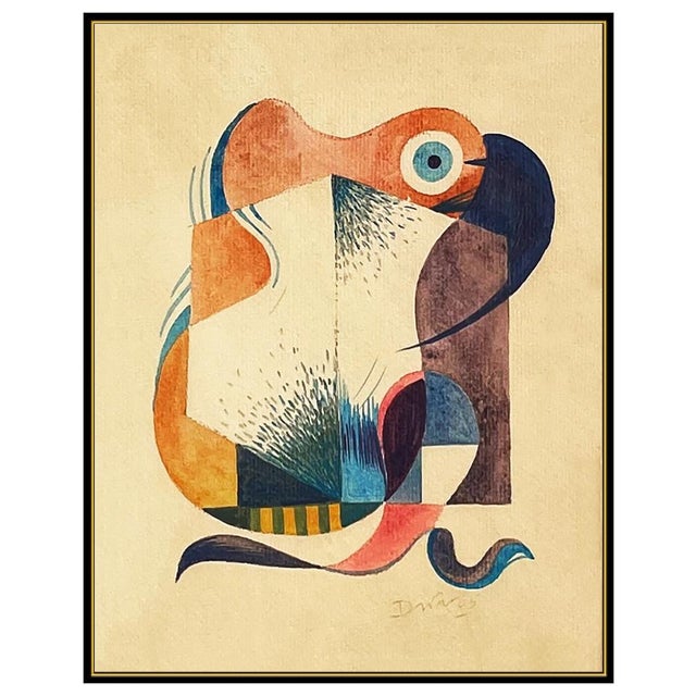 Message us to inquire about custom framing options! (Included for free with every purchase) The artwork here, "Eye of the...