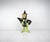 One of ten in a collection of sculptural postmodern pottery teapots, each with a feminist witch design. They come from a...