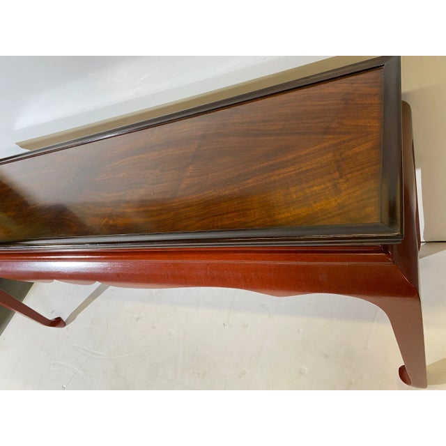 1970s Asian Style Console Table For Sale - Image 5 of 6