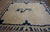Textile 1890s Ivory Blue Tan Antique Chinese Peking Dragon Carpet 8' X 9'8" Wool Rug For Sale - Image 7 of 14