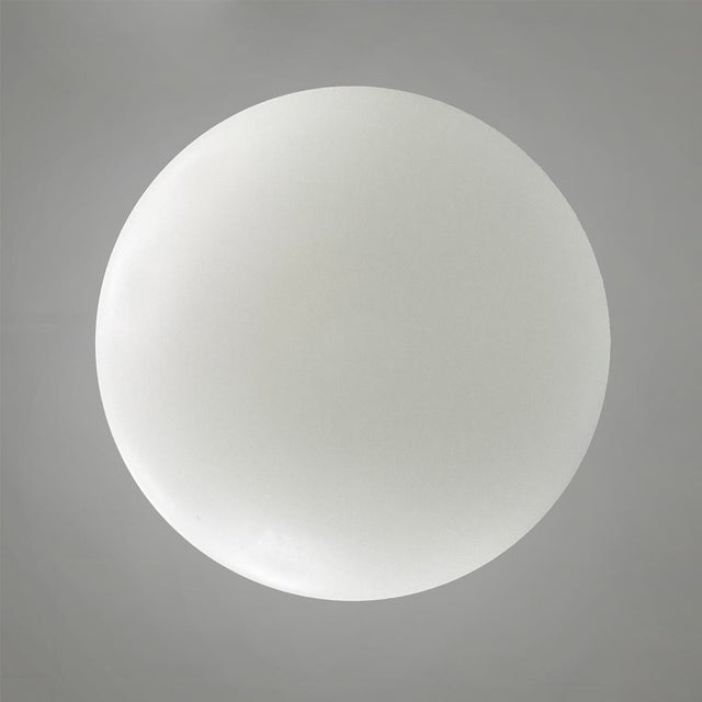 Mid-Century Modern Italian Opaline Glass Pendant Lamp from Stilnovo, 1960s For Sale - Image 11 of 15