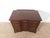 Wood Ethan Allen Dark Cherry Goddard Style Chippendale Dresser Chest Nightstand For Sale - Image 7 of 15