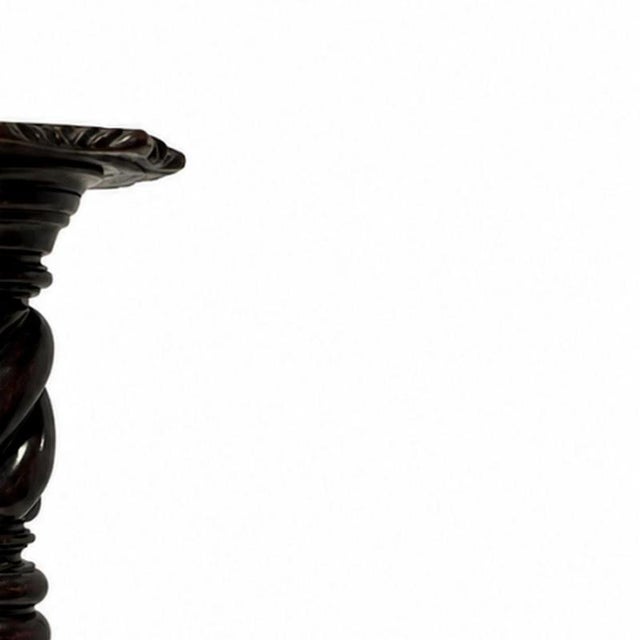 Vintage Column in Fine Wood, 19th Century For Sale - Image 4 of 6