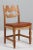 Brown Model Razorblade Oak Dining Chair by Henning Kjærnulf, Denmark, 2023 For Sale - Image 8 of 8