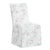 Wood Rachel Ashwell x Cloth & Co Slipcover Dining Chair in Pink Royal Bouquet For Sale - Image 7 of 7
