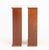 Late 20th Century Modern Cherry Finish Pigeon Hole Bookcases, Pair For Sale - Image 5 of 7