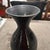 1970s 1970s Modern Gray and Black Ceramic Italian Vase by Ceramiche Santambrogio For Sale - Image 5 of 12