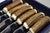 Late 20th Century Scully & Scully Arts & Crafts Natural Staghorn Handle Steak Knives - Set of 6 For Sale In Philadelphia - Image 6 of 16