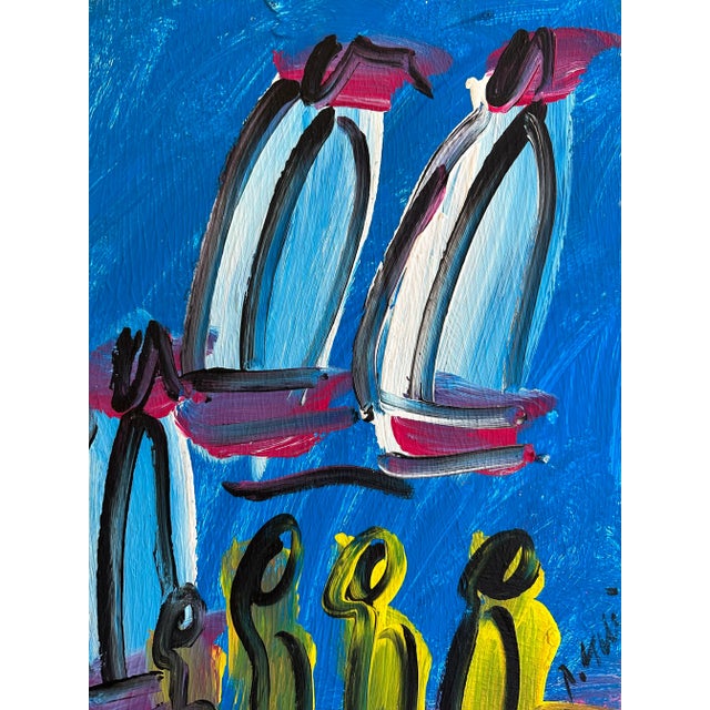 Peter Keil Original Peter Keil Sailboats Painting For Sale - Image 4 of 5