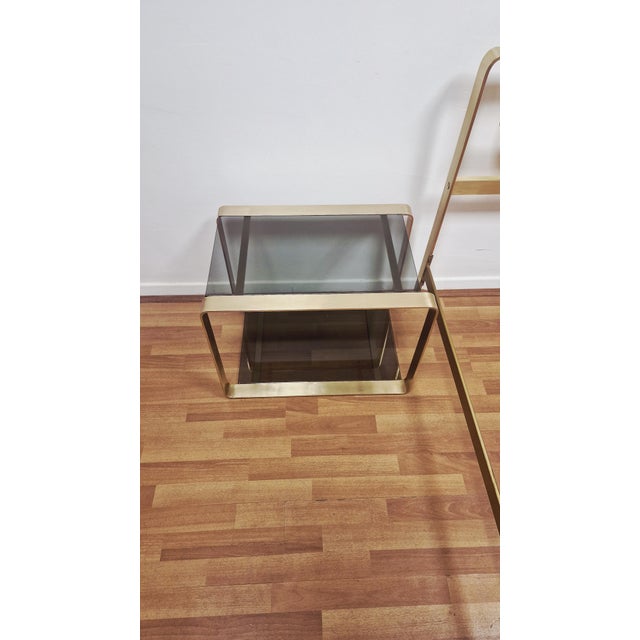 Vintage Brass Bedroom Set, 1970s, Italy, Set of 3 For Sale - Image 12 of 15