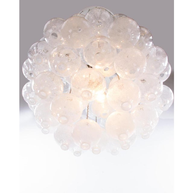 Austrian Tulipan Chandelier or Pendant Light in Blown Glass from Kalmar, 1960s For Sale - Image 6 of 13