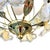 Hollywood Regency Floral Ceiling Lamp, Italy, 1980s For Sale - Image 6 of 17