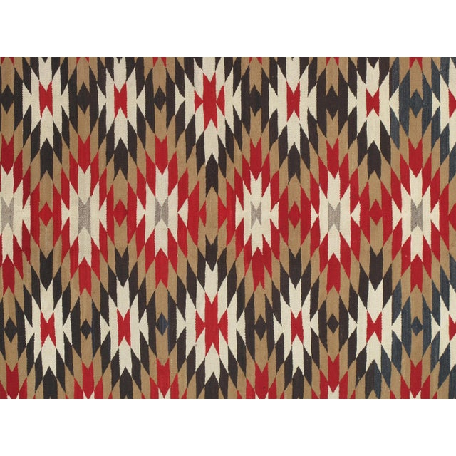Vintage Navajo Style Rug, 4'7x7 For Sale - Image 9 of 13