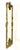 Vintage Heavy Cast Brass Wall Mirror — Rococo Revival / Hollywood Regency Style For Sale - Image 9 of 11