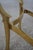 Brass Labarge Brass & Glass Horse Head Demilune Console Table For Sale - Image 8 of 13
