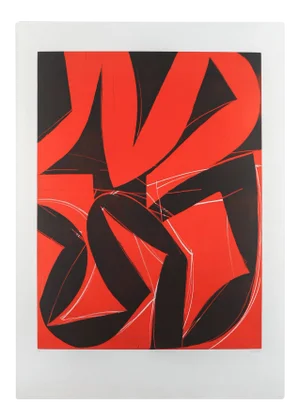 Alain Clément "17m2g-2017", Print