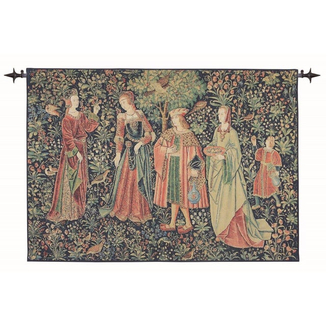 This tapestry is from the series of hangings known as La Vie Seigneuriale (The Noblemans way of life), which was woven in...