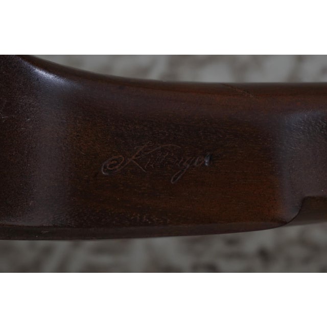 Kittinger Williamsburg Mahogany Open Armchair For Sale - Image 18 of 18