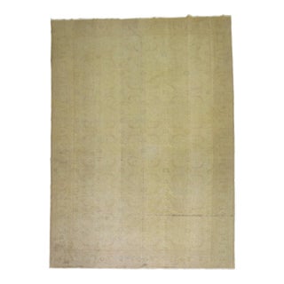 Pale Turkish Room size Rug For Sale