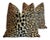 Custom Leopard Spot Safari Velvet Feather Down Pillows - A Pair For Sale - Image 11 of 11