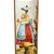 1980s French Provincial Terracotta Tile Candle Sconces With Breton Folk Figures - A Pair For Sale - Image 9 of 16