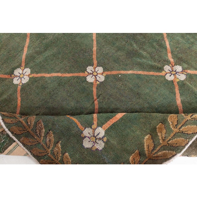 Antique French Savonnerie Rug For Sale - Image 4 of 8