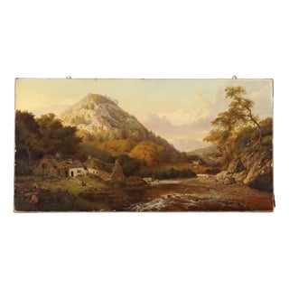 Dipinto Edward Henry Holder, Landscape Composition, Oil on Canvas For Sale