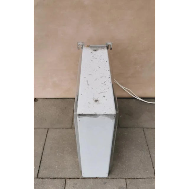 1960s Mid-Century Industrial Wall Clock from TN, 1960s For Sale - Image 5 of 10