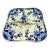 Vintage Delft From Regina 1930's Blue and White Divided Serving Tray, Made in Holland For Sale