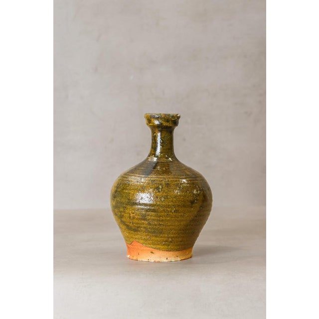Glazed Bottle Vase For Sale - Image 5 of 6
