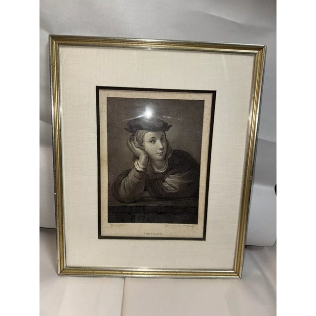 18th Century Engraving of Raphael by Mauro Gandolfi For Sale - Image 4 of 7