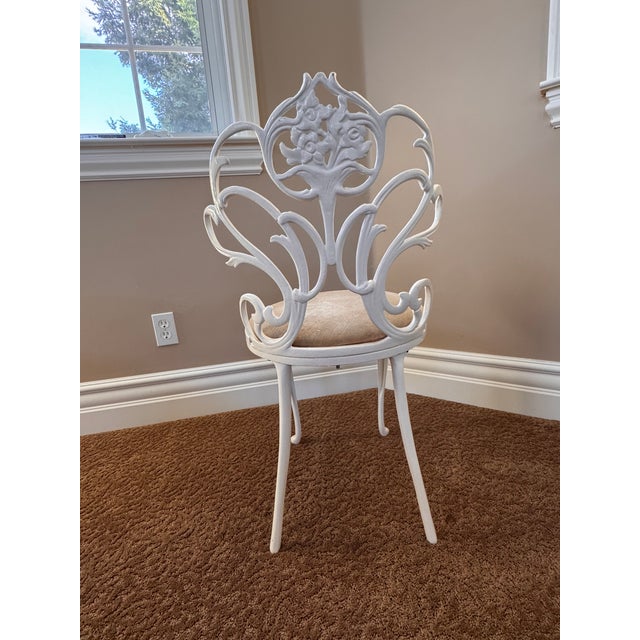 Kessler Industries 1970s Metal Deco Chair For Sale - Image 4 of 5