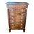 19th Century French Empire Tall Commode Linen Chest For Sale