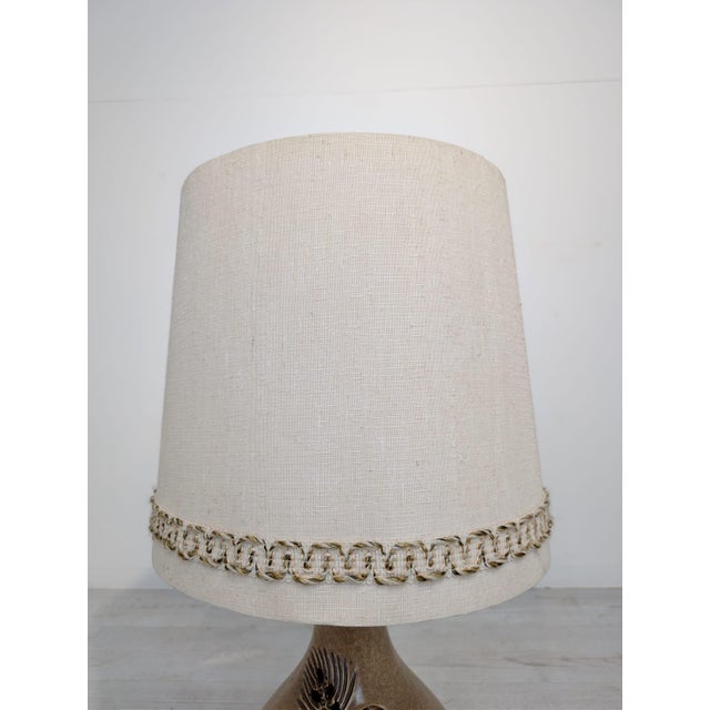 Modern Mid-Century Ceramic Table Lamp from, 1970s For Sale - Image 3 of 16