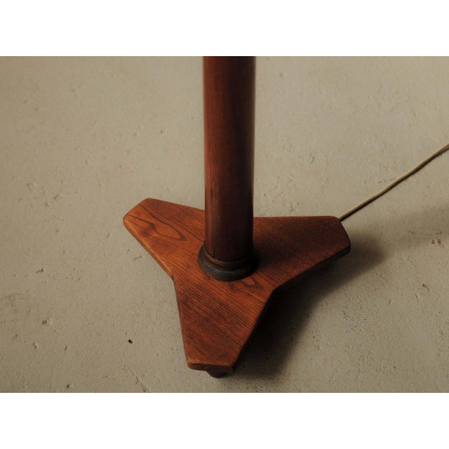 Mahogany and Metal Floor Lamp, 1930s For Sale - Image 10 of 18